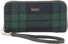 Mucros Weavers Tweed Zippered Wallet & Wristlet