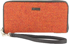 Mucros Weavers Tweed Zippered Wallet & Wristlet