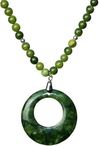 Irish Jewelry 30″ Necklace with Connemara Marble Luck Stone, Accessories Gift