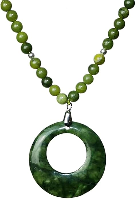 Irish Jewelry 30″ Necklace with Connemara Marble Luck Stone, Accessories Gift