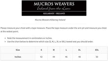 Mucros Weavers Men's Tweed Vest- Police Blue