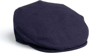 Hanna Hats Traditional Irish Tweed Wool Vintage Cap. Unisex Cabbie Hat. Stud Fastener & Taffeta Lining. 100% Made in Ireland.