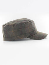 Mucros Weavers  Fisherman Waxed Cap - Tartan Large