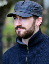 Mucros Weavers  Fisherman Waxed Cap - Tartan Large
