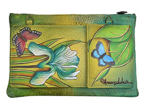 Anuschka Large Smart Phone Case & Wallet Organizer Bag
