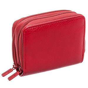 Buxton Womens RFID Identity Safe Card Wizard Wallet (Red)