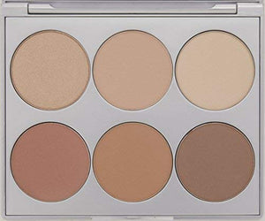 La Bella Donna | Clean Color Multi-Use Palette, Formulated With Pure & Clean Ingredients - Eyes to Blush, Contour to Highlight, Natural Mineral Makeup Kit, No Parabens or Fragrance - Positano