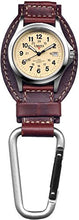 Dakota Brown Leather Field Clip Watch