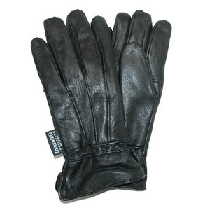 Dorfman Pacific Womens Lambskin Leather Thinsulate Lined Driving Gloves,Large / X-Large,Black
