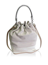 Adrienne Landau Calypso Les Bucket Bag (White)