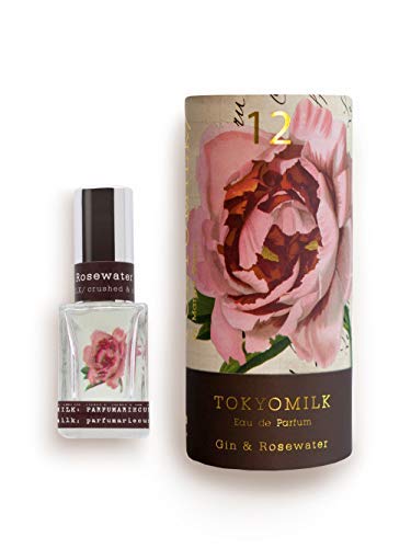 TokyoMilk by Margot Elena - Gin & Rosewater Parfum with Gift Box - Citrus Zest, Rosewood, Mimosa & Mandarin | 1 fl oz