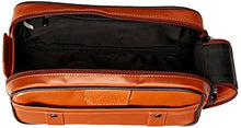 Dopp Men's Veneto Soft Sided Multi Zip Travel Kit Leather